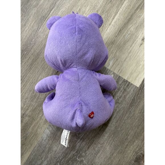 Care Bears 2013 Harmony Teddy Bear 12" Purple Rainbow Flower Plush Kelly Toy - Picture 8 of 8